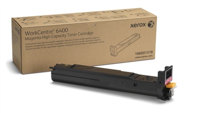 Toner Xerox WorkCentre 6400, magenta, 106R01318, 16500s, O