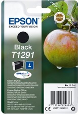 Epson originální ink C13T12914012, T1291, black, 385str., 11,2ml, Epson Stylus SX420W, 425