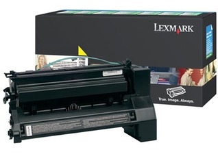 Tonerový cartridge Lexmark C780, C782, yellow, C780H1YG, 10000s, return, O
