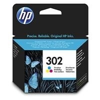 HP originalní ink F6U65AE, HP 302, color, 165/165/165str., 4ml, HP OJ 3830,3834,4650, DJ 2