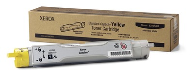 Toner Xerox Phaser 6300, 6350, yellow, 106R01075 - poškození obalu D (viz. popis)