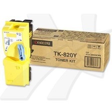 Toner Kyocera Mita FS-C 8100DN, yellow, TK820Y - poškození obalu B (viz. popis)