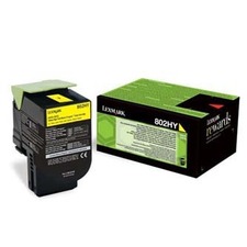 Originální toner, Lexmark, CX410/510, yellow, 80C2HYE, 3000 str.