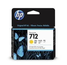 HP originální ink 3ED69A, HP 712, yellow, 29ml, HP - prošlá expirace (2024)