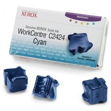 Xerox originální ink 108R00660, cyan, 3400str., Xerox WorkCentre C2424 Malibu, 3ks