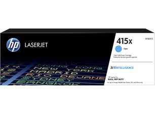 HP originální toner W2031X, cyan, 6000str., HP 415X, HP Color LaserJet Pro M454, MFP M479