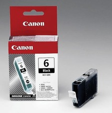 Canon originální ink BCI6BK, black, 4705A002 - prošlá expirace (2018)