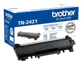 Brother originální toner TN2421, black, 3000str., Brother DCP-L2532DW, DCP-L2552DN, HL-L23