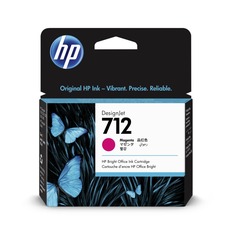 HP originální ink 3ED68A, HP 712, magenta, 29ml, HP DesignJet Studio, T210, T230, T250, T6