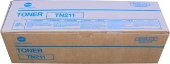 Toner Konica Minolta, black, TN211, 8938-415 - poškození obalu B (viz. popis)