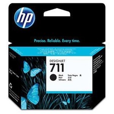 Inkoustová cartrige HP Deskjet T120, T520, black, CZ133A, No.711, 80ml