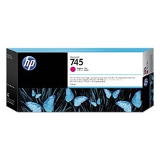 HP originální ink F9K01A, No. 745, magenta, 300ml, HP DesignJet HD Pro MFP, DesignJet Z260