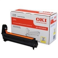 Valec OKI C711, yellow, 44318505, 20000s, O