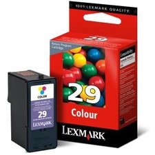 Lexmark originální ink 18C1429B, #29, color, return, blistr, Lexmark Z845, P350, Z1300, Z1