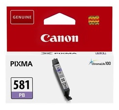 Canon originální ink CLI-581 PB, photo blue, 5,6ml, 2107C001, Canon PIXMA TR7550,TR8550,TS
