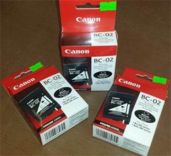Canon BC-02 black (0881A002) (náhrada za BC-01) - poškozený obal D (viz. popis)