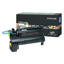 Tonerový cartridge Lexmark C792, X792, yellow, X792X1YG, 20000s, return, O