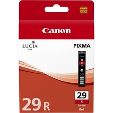 Inkoustová cartrige, Canon, Canon PIXMA Pro 1, red, PGI-29R, 36ml.