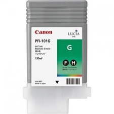 Canon originální ink PFI101 Green, green, 0890B001 - prošlá exp (2021)