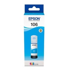 Epson originální ink C13T00R240, 106, cyan, 70ml, Epson EcoTank ET-7700, ET-7750 Express P