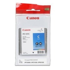 Canon originální ink PFI101 C, cyan, 0884B001 - prošlá expirace (aug2016)
