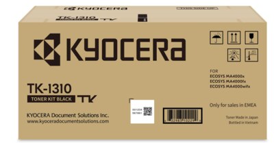 Kyocera Toner TK-1310 na 3 000 A4 (při 5% pokrytí), pro ECOSYS MA4000x/fx/wifx