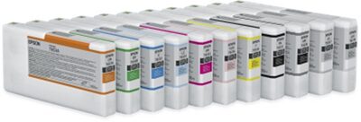 Epson originální ink C13T913400, yellow, 200ml, Epson SureColor SC-P5000, SC-P5000 STD