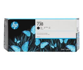 HP originální ink 498N8A, HP 738, černá, 300ml