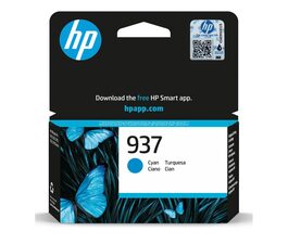 HP originální ink 4S6W2NE, HP 937, cyan, 800str.