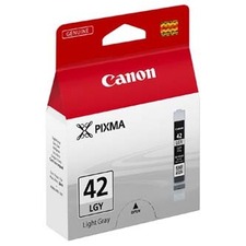 Canon originální ink CLI-42LGY, light gray, 6391B001, Canon Pixma Pro-100