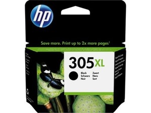 HP originální ink HP 305XL, 3YM62AE, black, 240str., High yield, HP DeskJet 2300, 2710, 27