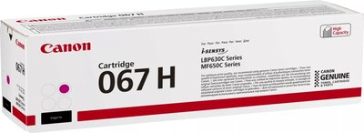 Canon originální cartridge 067H, magenta, 2350 str.