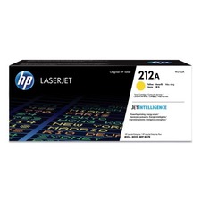 HP originální toner W2122A, yellow, 4500str., HP 212A, HP Color LaserJet Enterprise M554dn