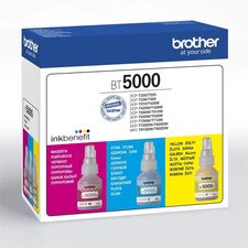 BROTHER INK BT-5000CLVAL cyan+magneta+yellow  T3xx T4xx T5xx T7xx T9xx -  cca 5000 - INKTA