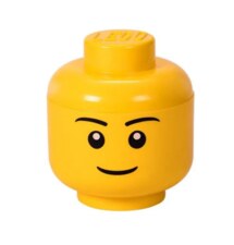 Úložný box LEGO úložná hlava (velikost S) - chlapec