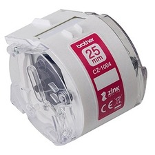 BROTHER Originální barevná kontinuální tisková role Brother CZ-1004, šířka 25 mm. délka 5m