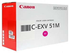 Canon originální toner CEXV51, magenta, 60000str., 0483C002, BEZ ČIPU