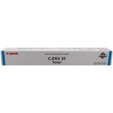 Canon originální toner CEXV31, cyan, 2796B002 - poškození obalu B (viz. popis)