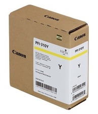 Canon originální ink PFI310Y, yellow, 330ml, 2362C001, Canon TX-2000, TX-3000, TX-4000