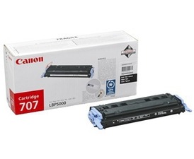 Tonerová cartridge Canon, black, CRG707B - poškození obalu B (viz.popis)