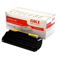 OKI originální  black, 2400str., 1234101, OKI OKIFAX 160 - poškození obalu D (viz. popi