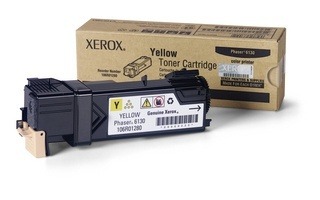 Originální toner, Xerox, Phaser 6130, yellow, 106R01284, 2000 str.
