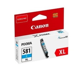 Canon originální ink CLI-581C XL, cyan, 8,3ml, 2049C001, very high capacity, Canon PIXMA T