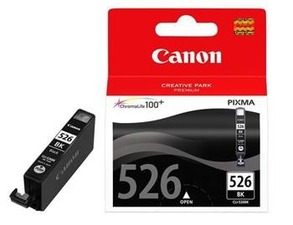 Canon originální ink CLI526BK, black, 9ml, 4540B001, Canon Pixma MG5150, MG5250, MG6150, M