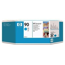 Inkoustová cartridge HP DesignJet 4000, 4000ps, 4500, C5061A, cyan, No. 90, 400ml, O