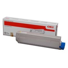 Toner OKI C822, yellow, 44844613, 7300s, O