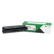 Lexmark originální toner C3220K0, black, 1500str., return, Lexmark C3224dw, C3326dw, MC322