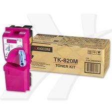 Toner Kyocera Mita FS-C 8100DN, magenta, TK820M - poškození obalu B (viz. popis)
