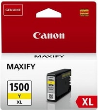 Canon originální ink PGI1500XL, yellow, 12 ml, , Canon MAXIFY MB2050, MB2350