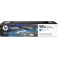 HP originální ink L0R09A, No.981X, cyan, high capacity, HP PageWide MFP E58650, 556, Flow